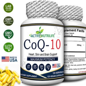 Organic Co-Q10 (60 Capsules)