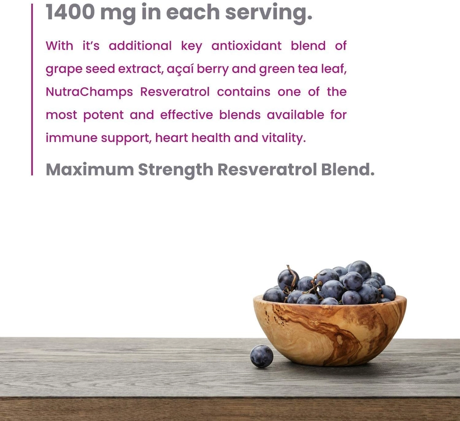 Resveratrol (60 Capsules) - Image 7