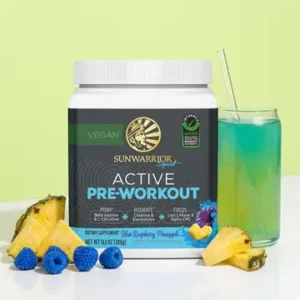 Blue Raspberry Pineapple Active Pre-Workout Drink Powder